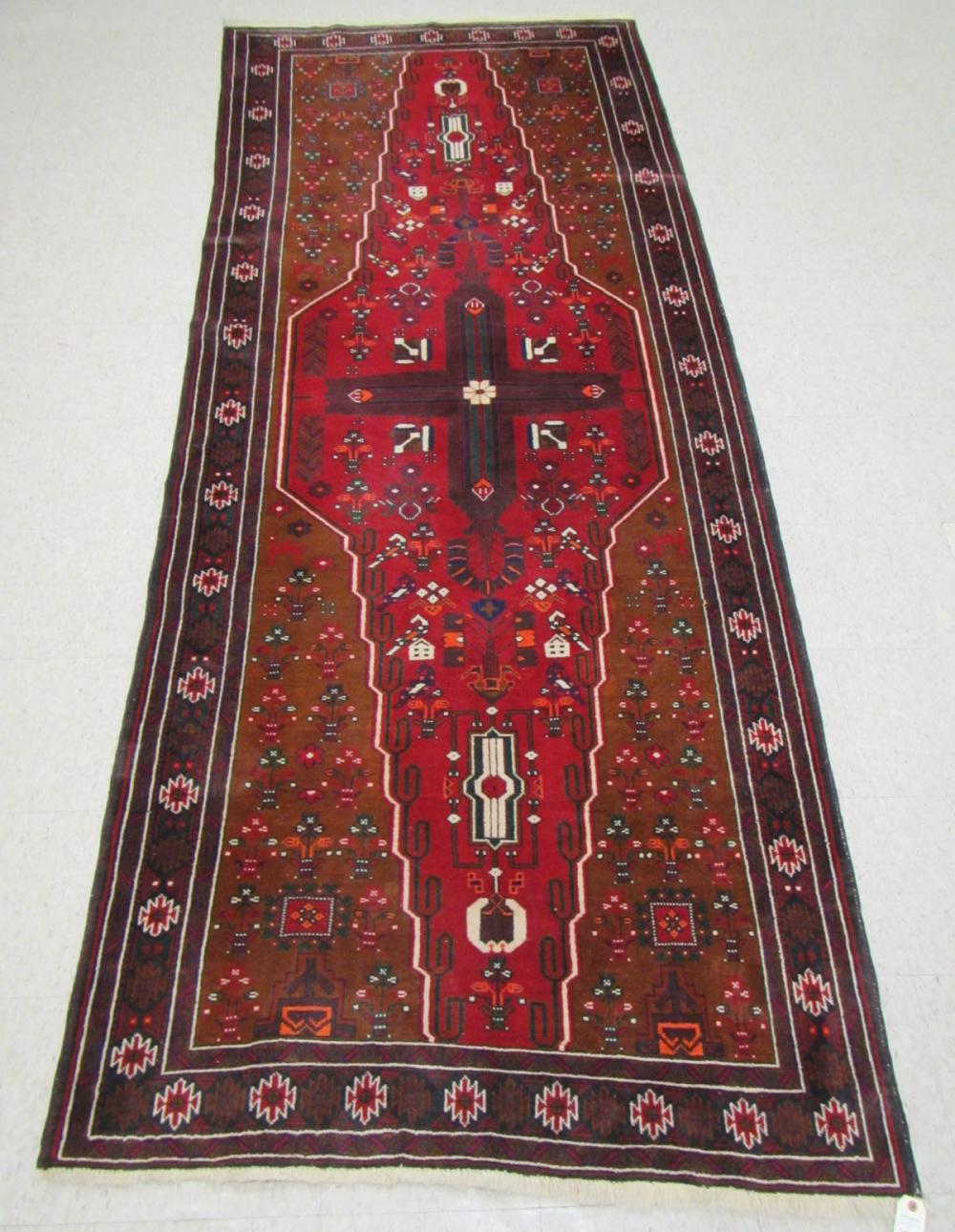 HAND KNOTTED PERSIAN TRIBAL AREA 3159dd