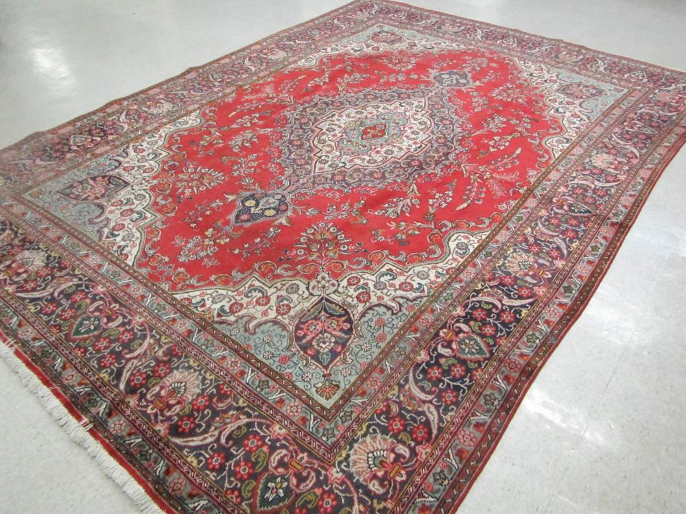 HAND KNOTTED PERSIAN CARPET FLORAL 315a31