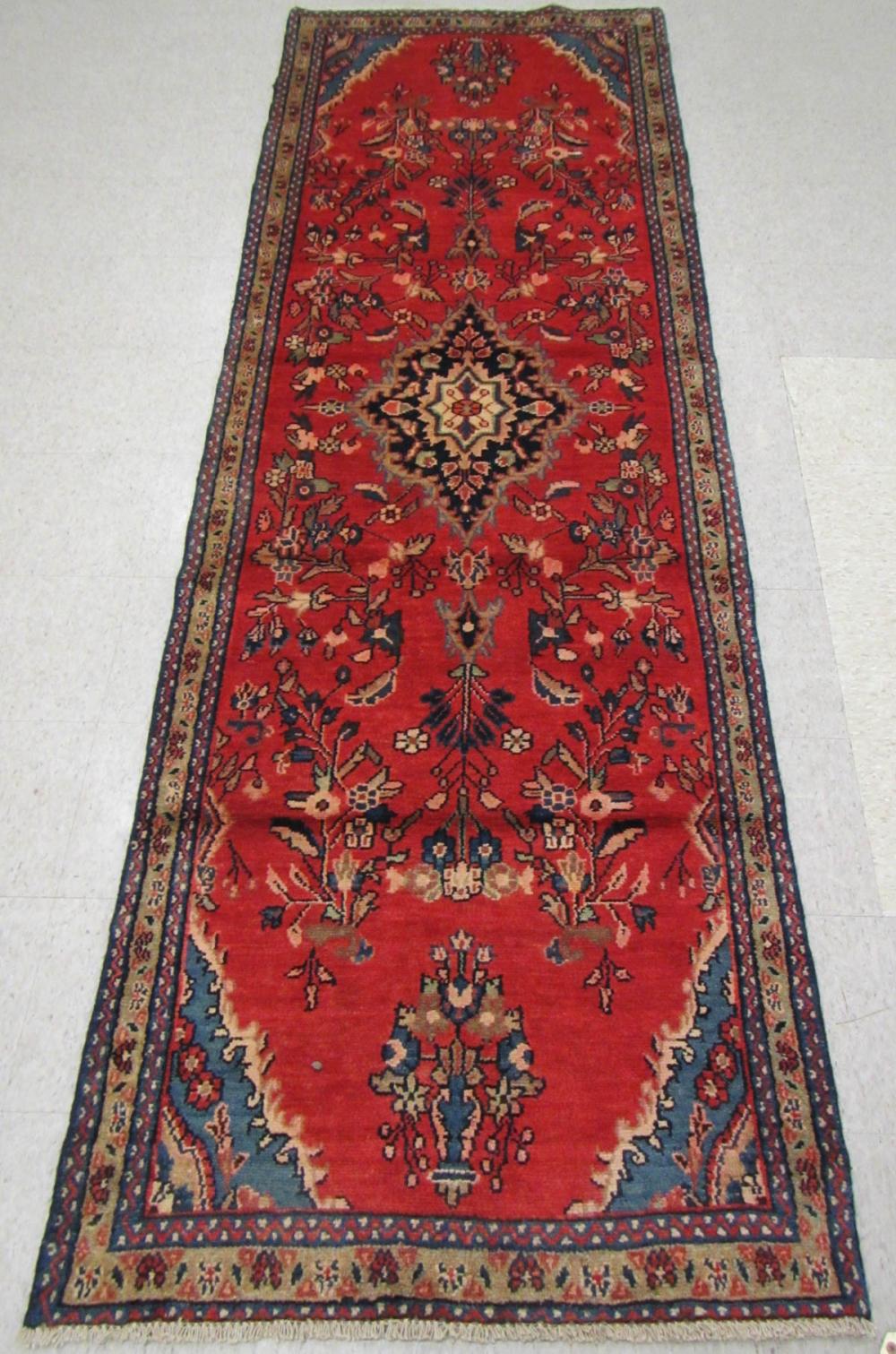 HAND KNOTTED PERSIAN AREA RUG  315a83