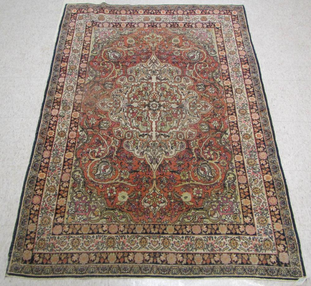 SEMI ANTIQUE PERSIAN AREA RUG  315aa3