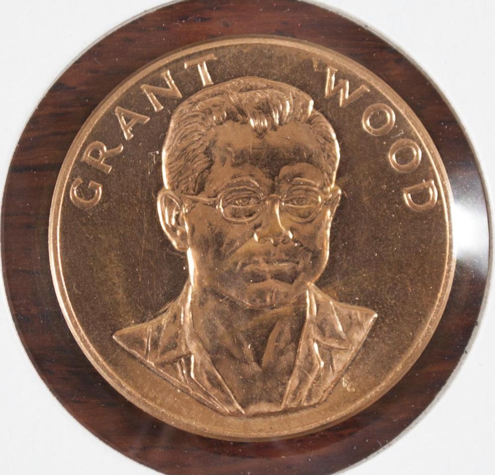 1980 GRANT WOOD COMMEMORATIVE GOLD