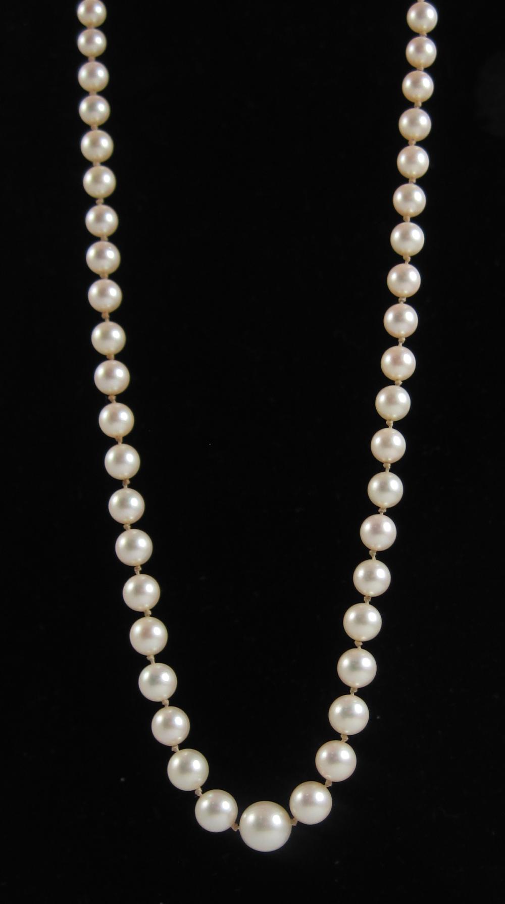 JAPANESE MIKIMOTO PEARL AND SILVER 315ad5