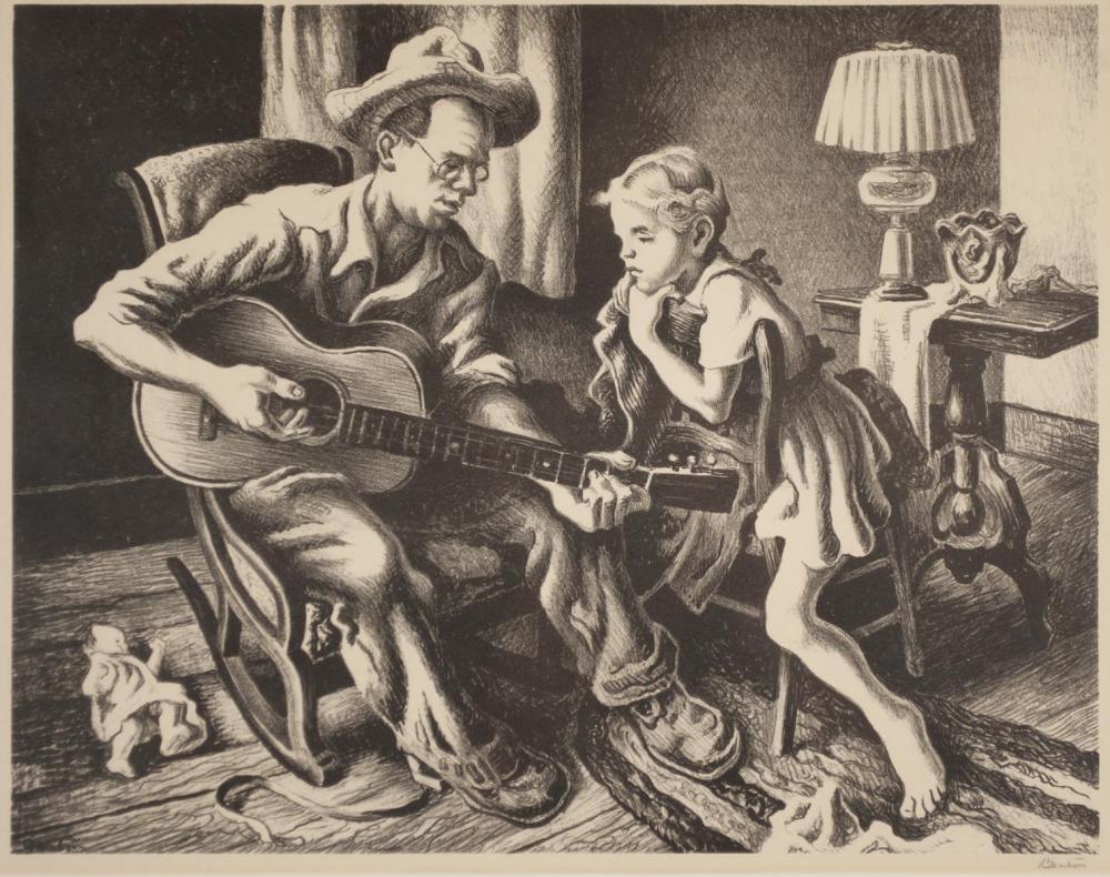 THOMAS HART BENTON UNITED STATES  315b2a