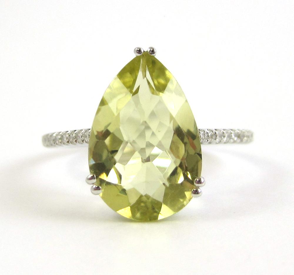 LEMON TOPAZ DIAMOND AND FOURTEEN 315b72