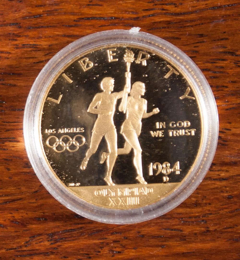 1984-D TEN DOLLAR OLYMPIC COMMEMORATIVE