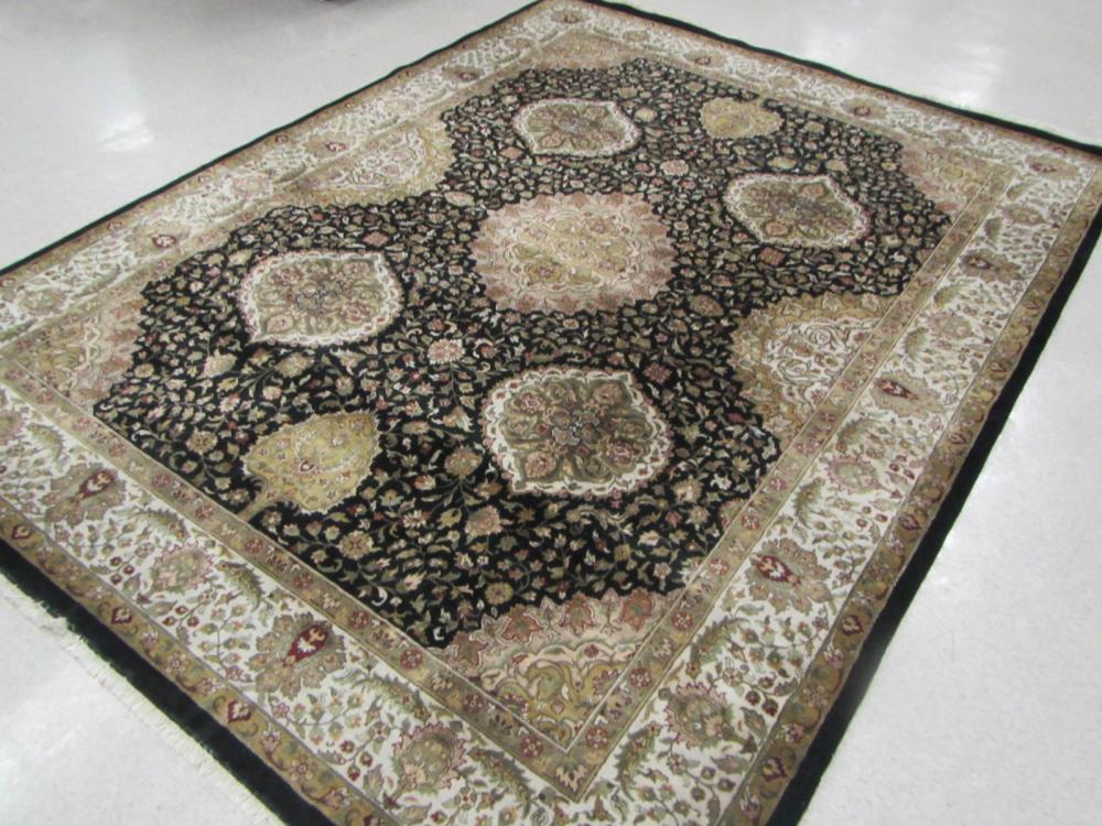 HAND KNOTTED ORIENTAL CARPET INDO PERSIAN  315c00