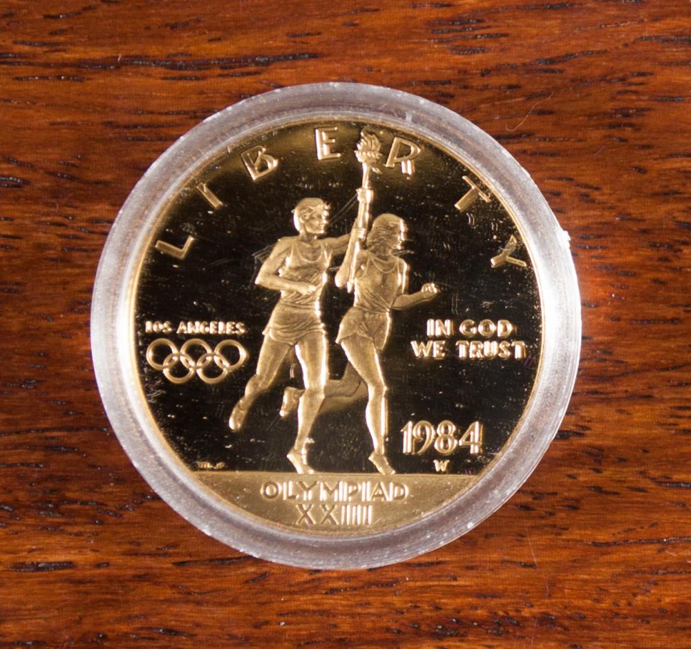 1984-W TEN DOLLAR OLYMPIC COMMEMORATIVE