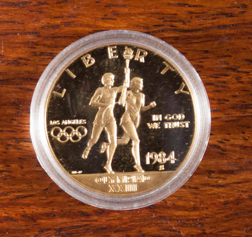 1984-S TEN DOLLAR OLYMPIC COMMEMORATIVE