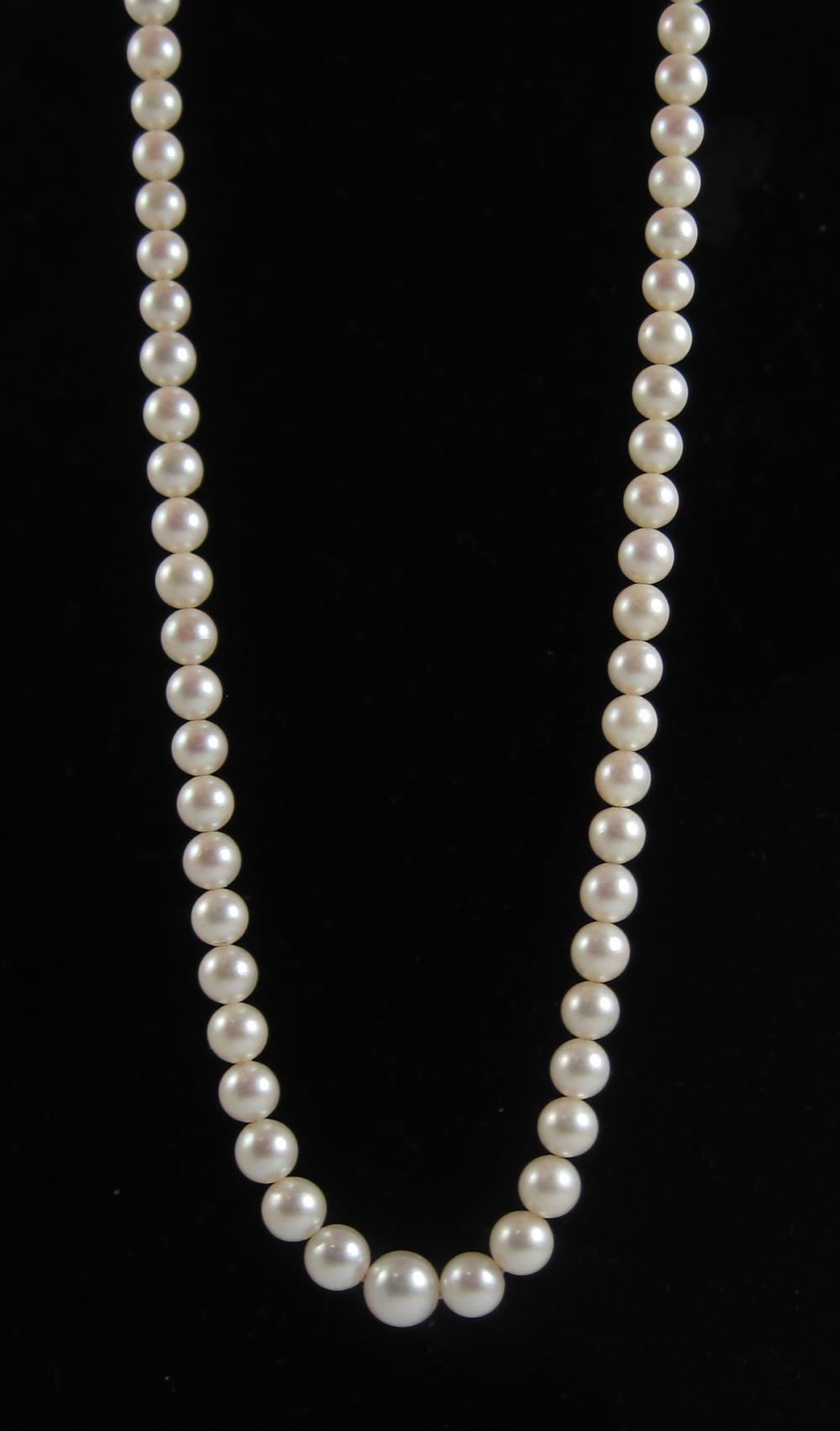 JAPANESE MIKIMOTO PEARL AND SILVER 315c2b