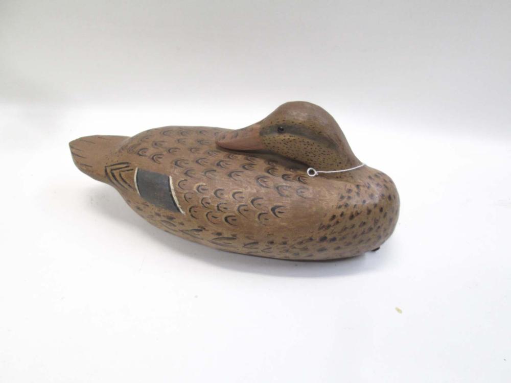 VINTAGE R.W. SCHAAP DUCK DECOY