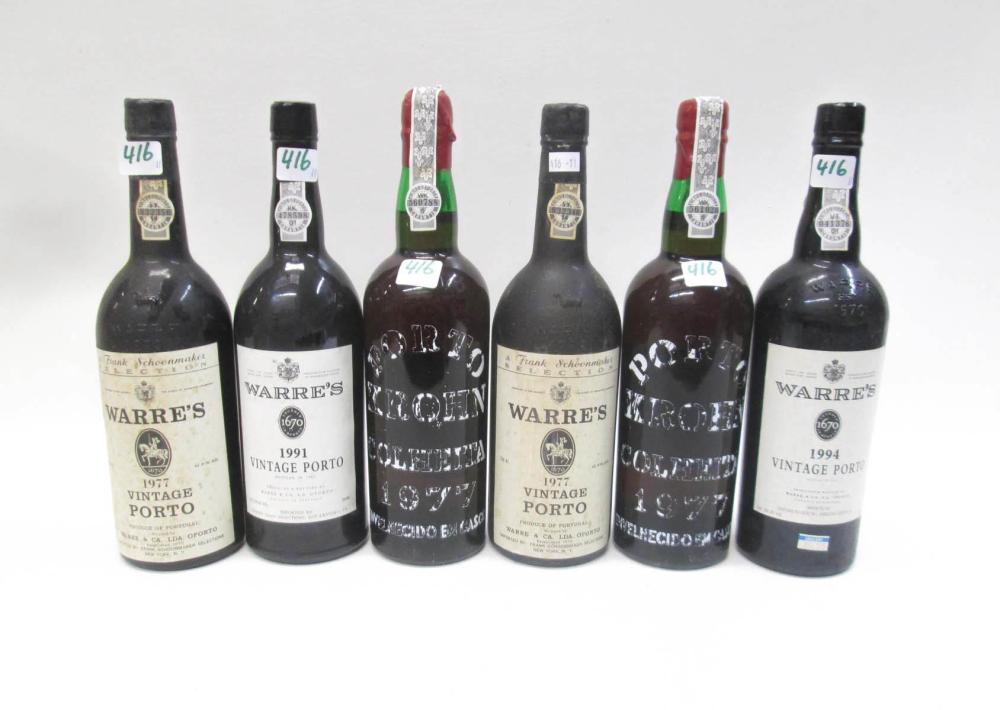 ELEVEN BOTTLES OF VINTAGE PORT  315d1d