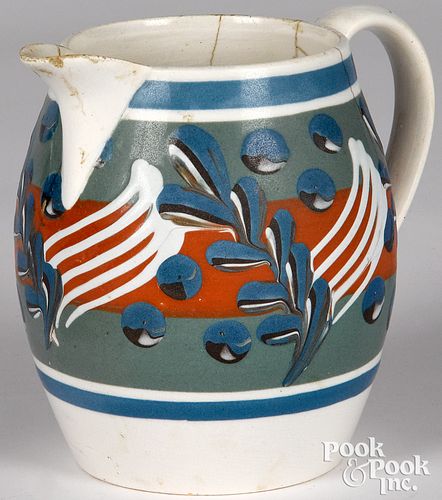 MOCHA PITCHER, WITH TWIG AND CAT'S-EYE