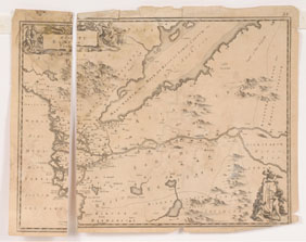 Five 17th & 18th century maps.