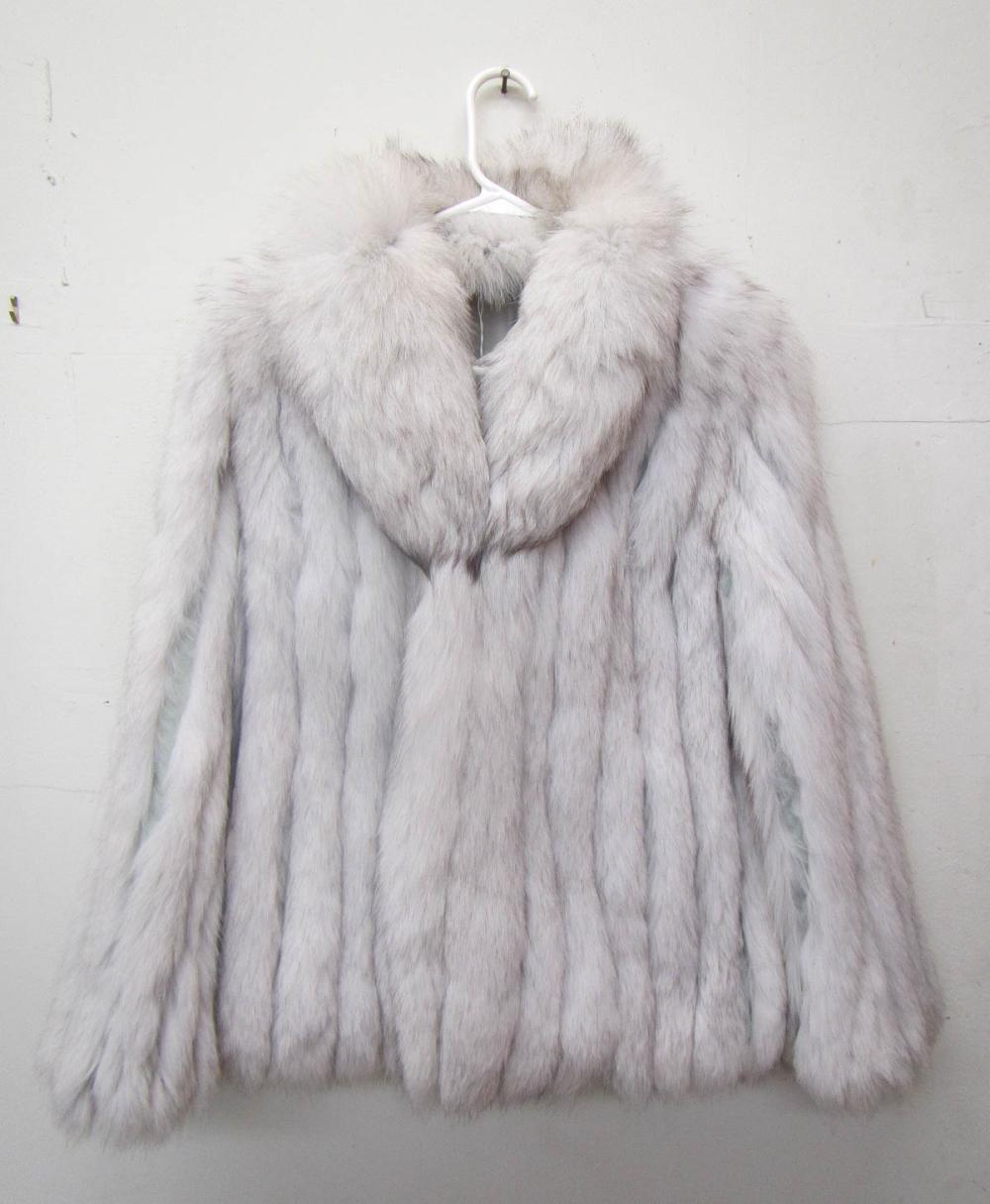 LADY S FOX FUR COAT WITH TWO HOOK 315e35