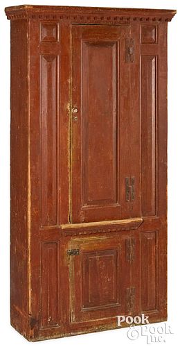 PAINTED PINE CUPBOARD LATE 18TH 315f33
