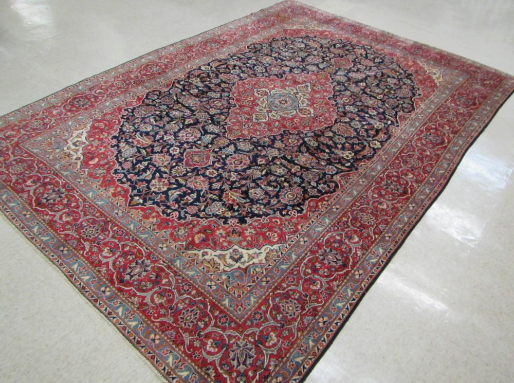 HAND KNOTTED PERSIAN CARPET, FLORAL