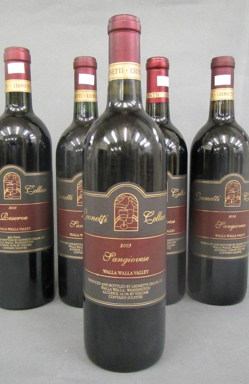 TEN BOTTLES LEONETTI CELLAR VINTAGE 315fd7