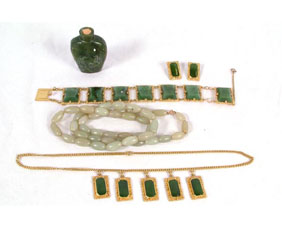 Costume jewelry including one set