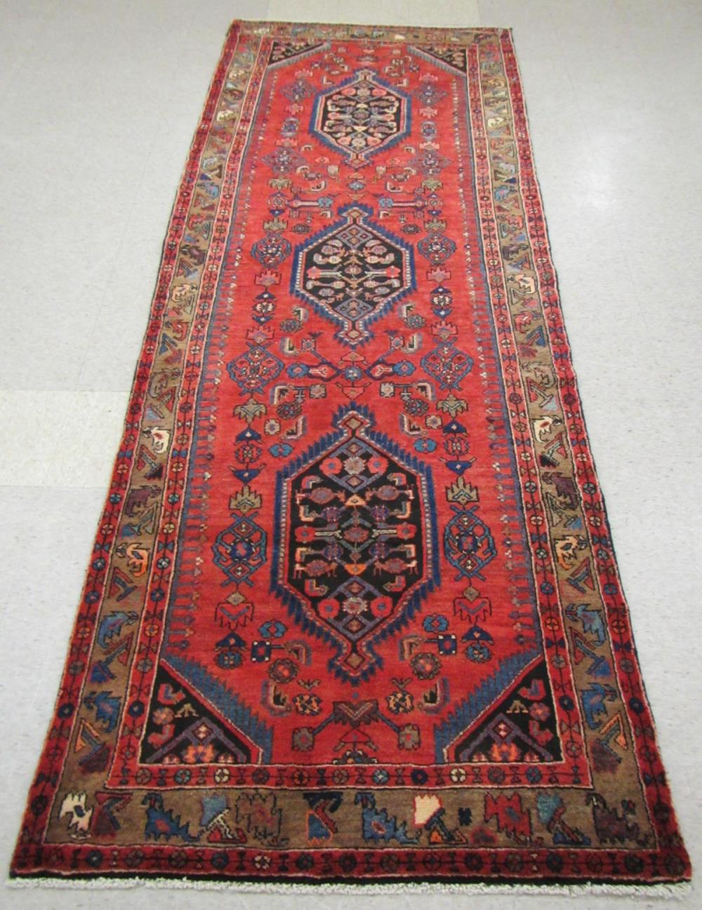 SEMI ANTIQUE PERSIAN HAMADAN TRIBAL 31608f