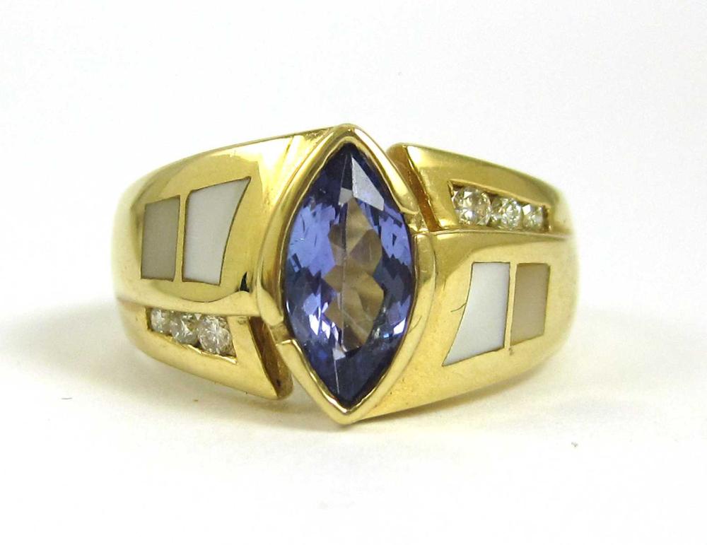 TANZANITE MOTHER OF PEARL AND 316148
