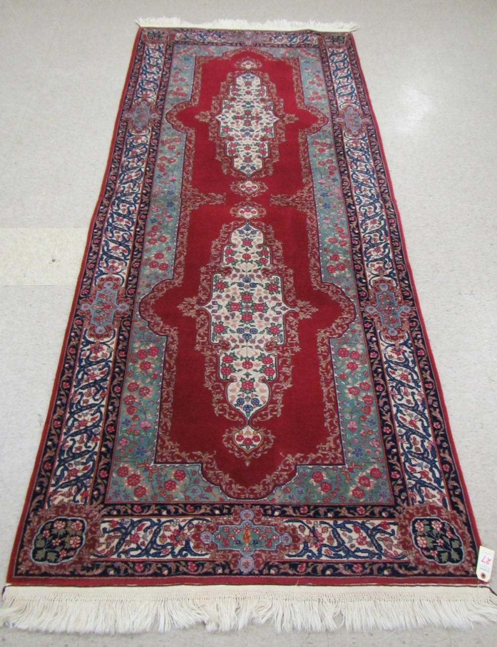 A CONTEMPORARY PERSIAN KERMAN CARPET,