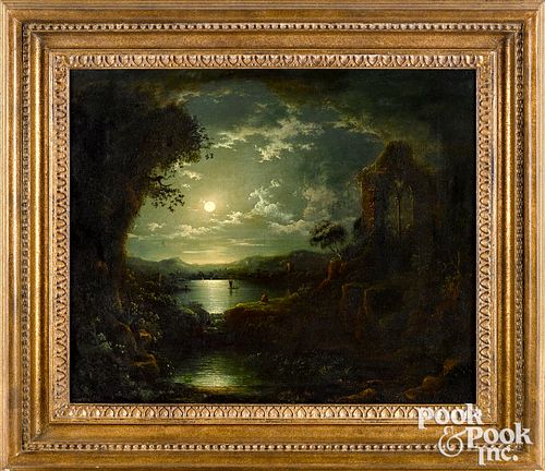 ATTRIBUTED TO HENRY PETHER MOONLIT 3161f6