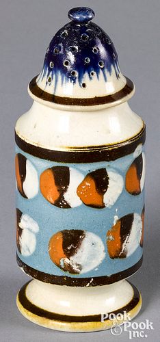 MOCHA PEPPERPOT, WITH CATS-EYE DECORATIONMocha