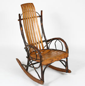 Pennsylvania twig child's rocker/rocking