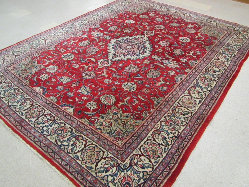 HAND KNOTTED PERSIAN CARPET FLORAL 31629c