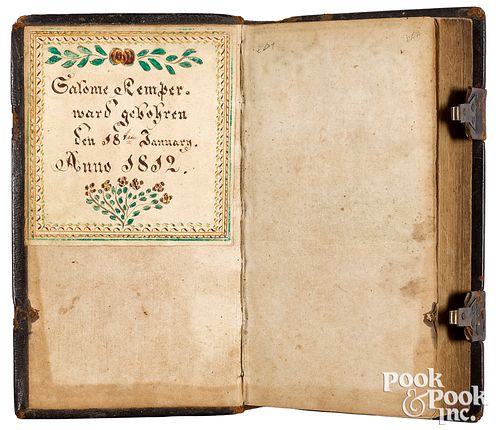 TWO PENNSYLVANIA FRAKTUR BOOKPLATESTwo 3162c4