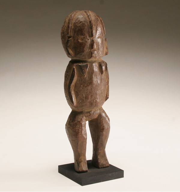 African Ngbaka carved wooden female 4f04a