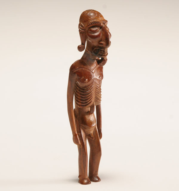 Oceanic Rapanui carved wooden male 4f04d