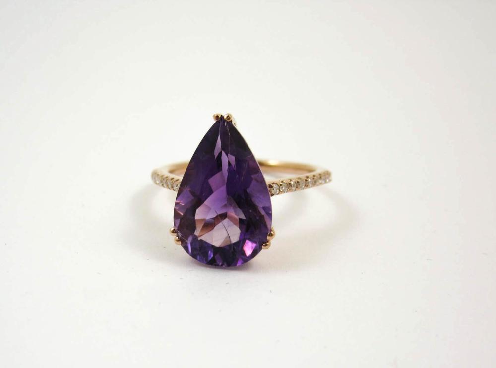 AMETHYST DIAMOND AND FOURTEEN 31639d