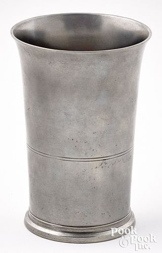 HARTFORD CONNECTICUT PEWTER BEAKER  3164d2