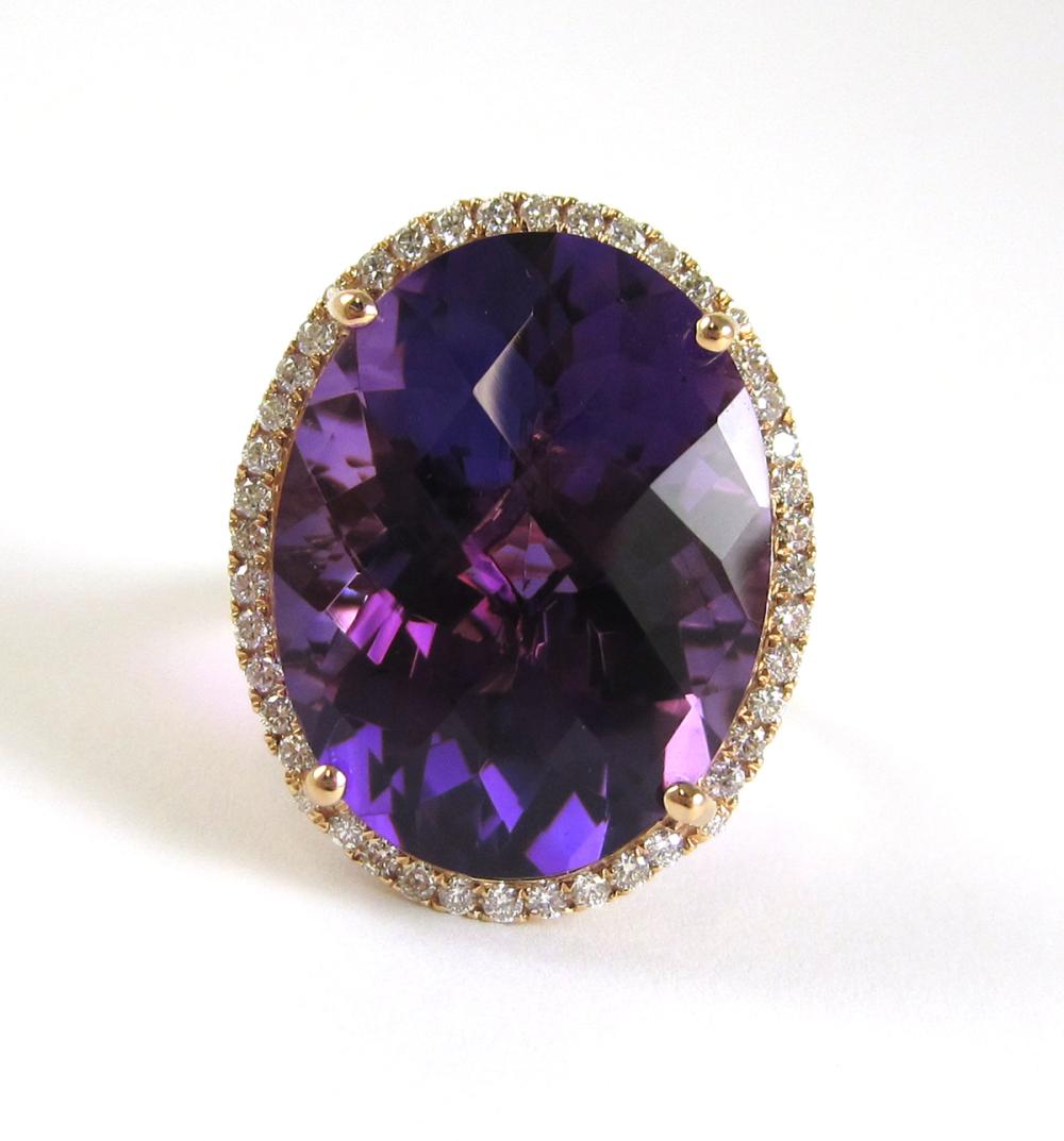 AMETHYST DIAMOND AND FOURTEEN 31653f