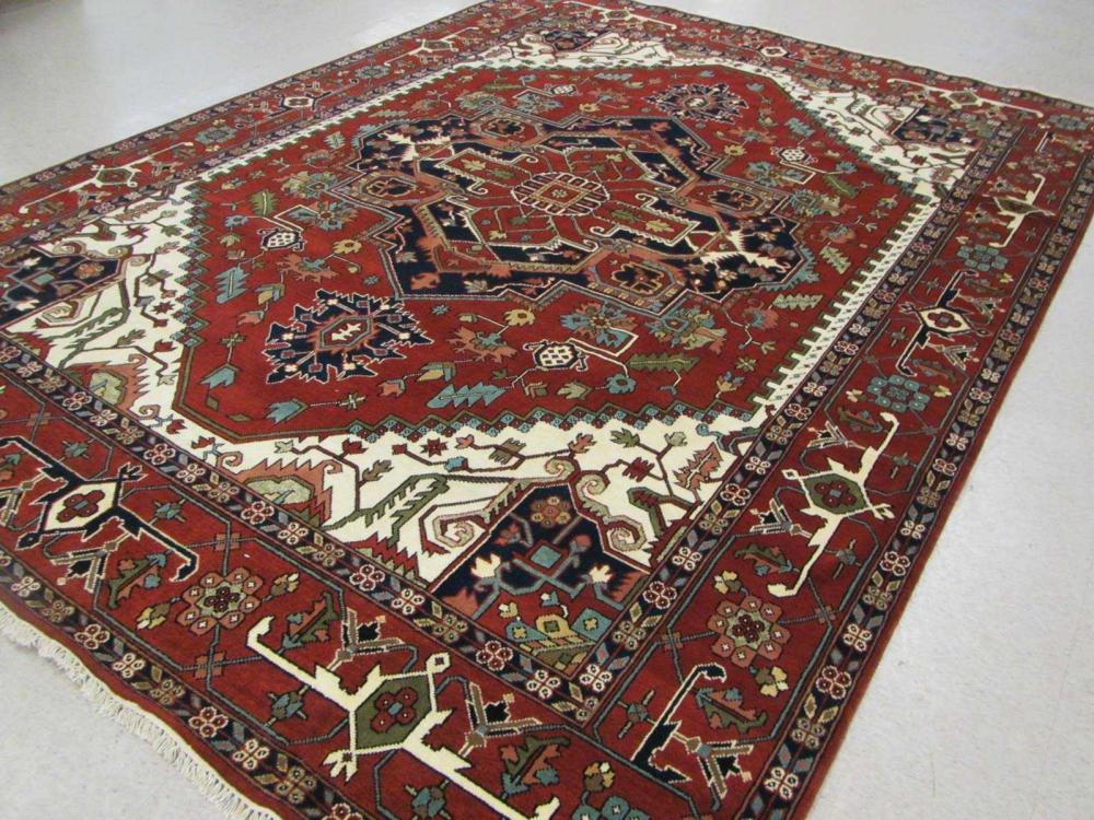 HAND KNOTTED ORIENTAL CARPET PERSIAN 316594