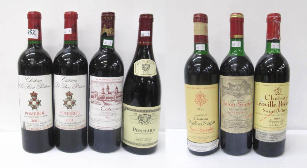 SEVEN BOTTLES OF VINTAGE FRENCH 31659d