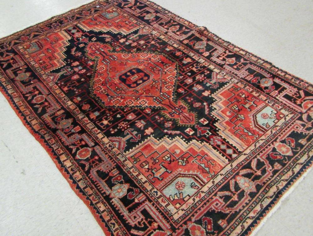 HAND KNOTTED PERSIAN TRIBAL AREA 3165fd