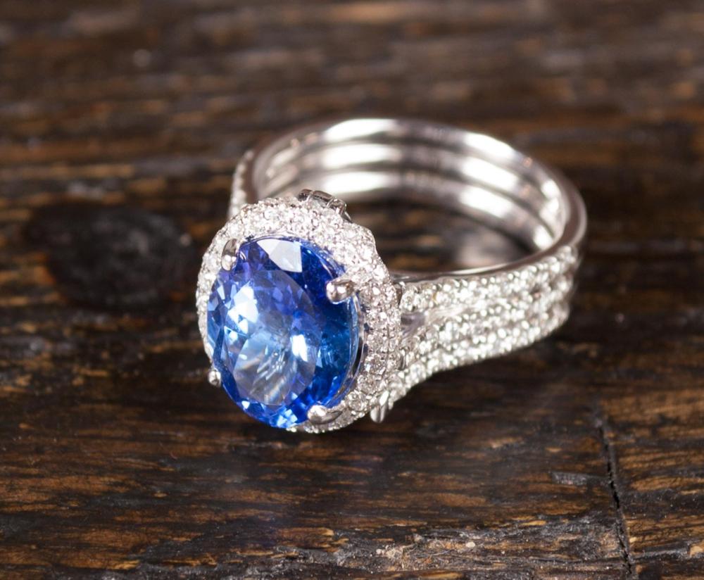 TANZANITE DIAMOND AND FOURTEEN 31664c