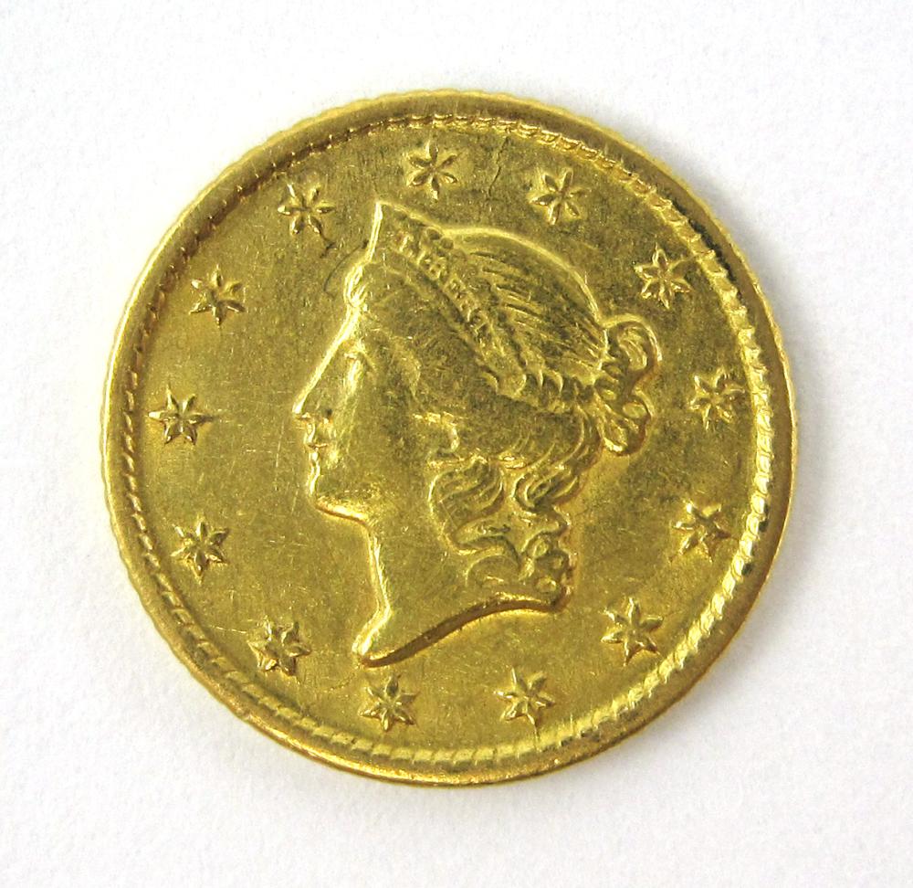 U S ONE DOLLAR GOLD COIN LIBERTY 3166c0