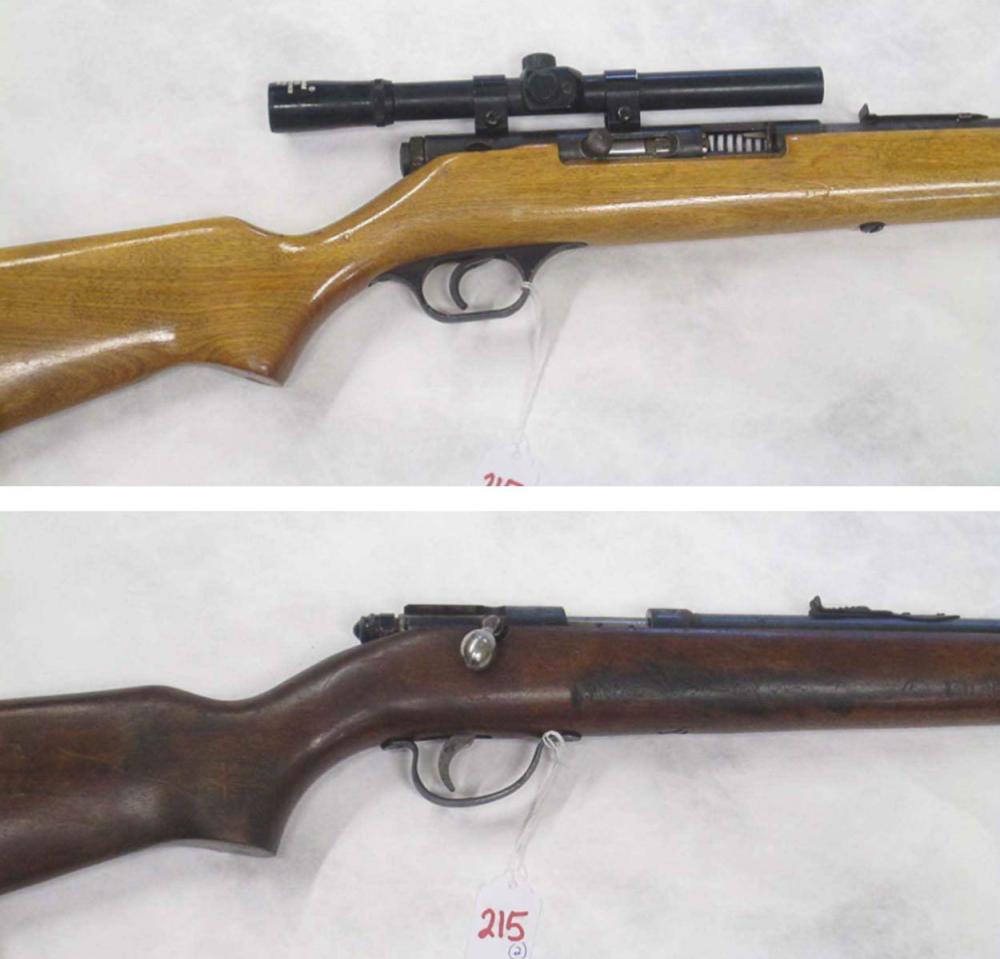 TWO 22 LR CALIBER RIFLES: REMINGTON