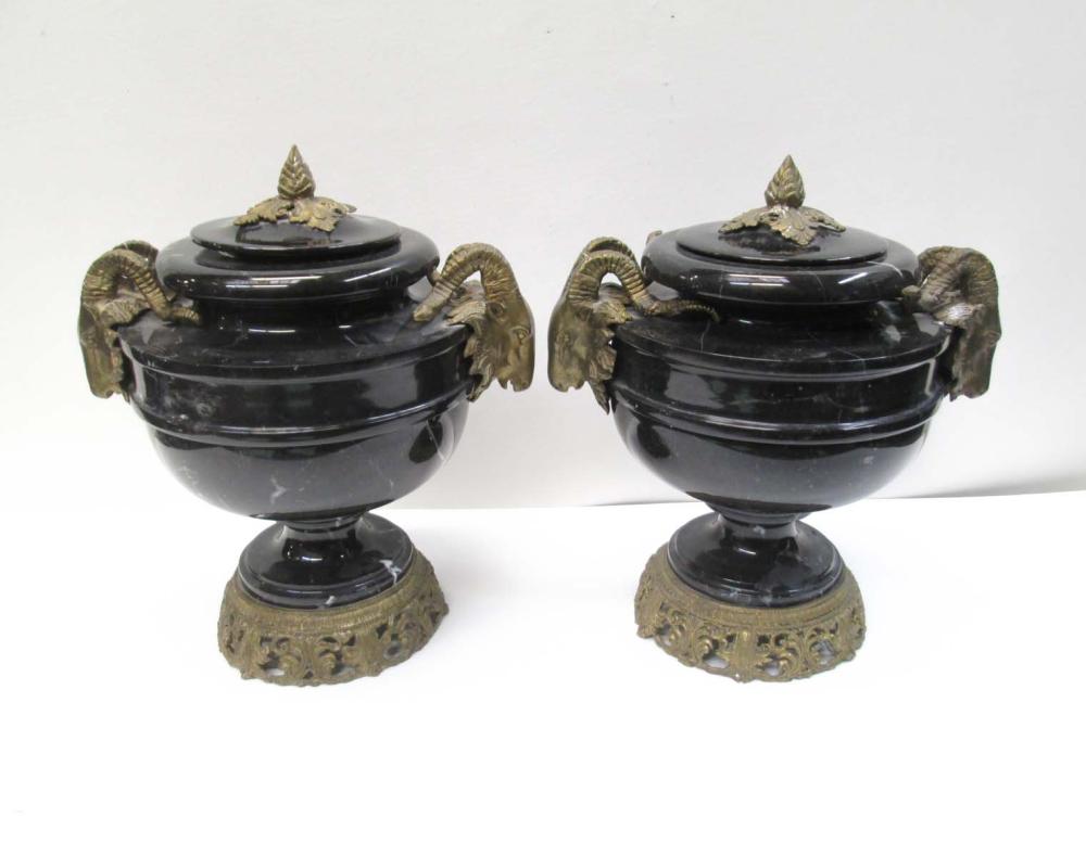 PAIR OF LOUIS XV STYLE BRONZE-MOUNTED