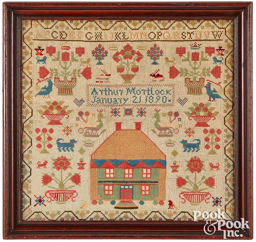 WOOLHOUSE SAMPLER 1890 WROUGHT 3167a8