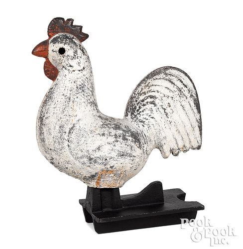 LARGE CAST IRON ROOSTER WINDMILL 3167cd