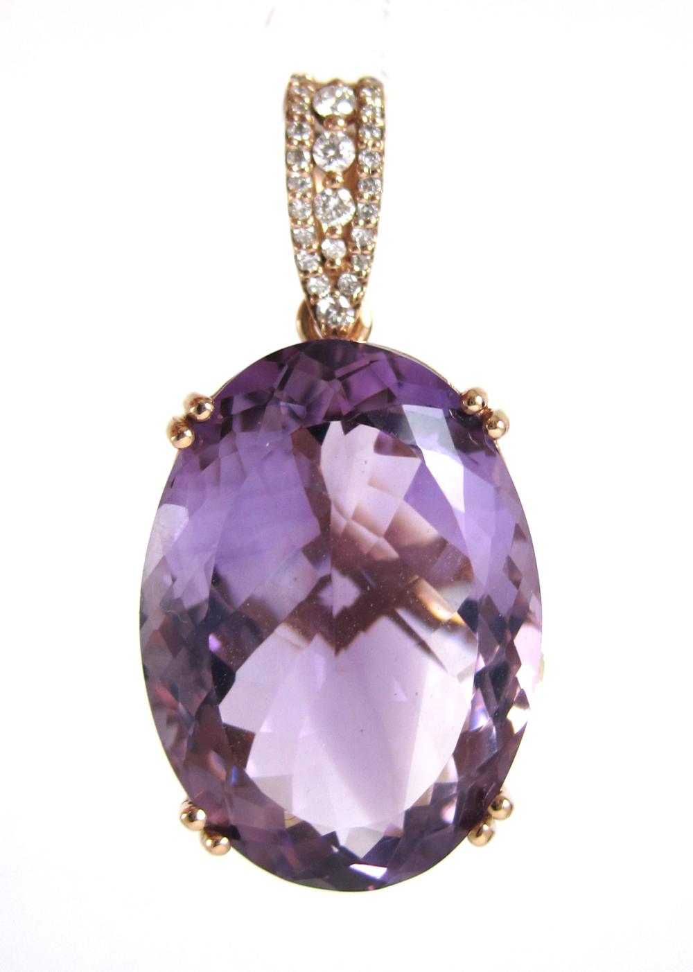 AMETHYST DIAMOND AND ROSE GOLD 3167d6