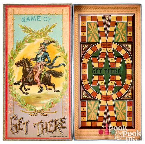 MCLOUGHLIN BROS. GAME OF GET THERE,