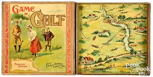 PARKER BROS GAME OF GOLF EARLY 31686a