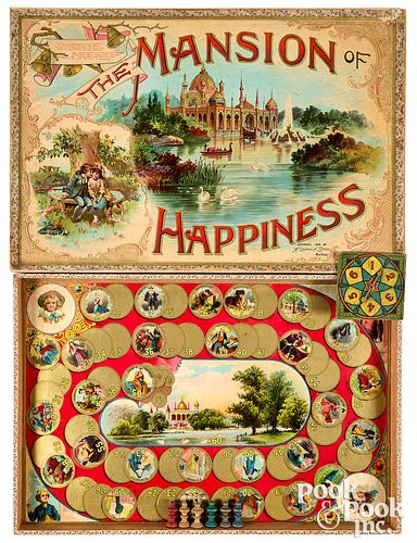 MCLOUGHLIN BROS MANSION OF HAPPINESS  3168ec