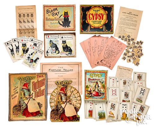 FOUR FORTUNE TELLING GAMES, CA.