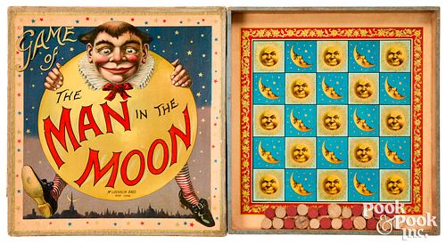 MCLOUGHLIN BROS MAN IN THE MOON 31694a